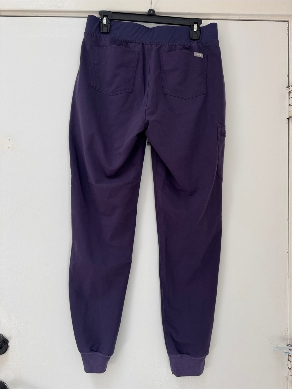 Figs Women's Purple Shadow Joggers with Drawstring - Picture 2 of 6